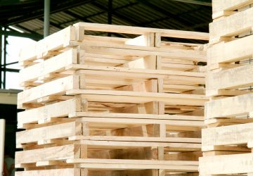 พาเลทไม้แบบสกิด | Skid Type Wood Pallet