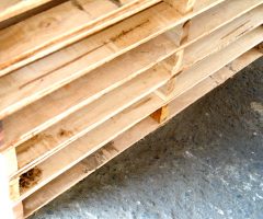 พาเลทไม้แบบมาตรฐาน (3 คาน) | Basic Type Wood Pallet